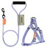 Touchdog 'Macaron' 2-in-1 Durable Nylon Dog Harness and Leash Set