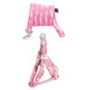 Touchdog 'Faded-Barker' Adjustable Dog Harness and Leash Set