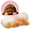 Bonne et Filou Dog Macarons Gift Box – 6 Gourmet Handmade Treats for Dogs