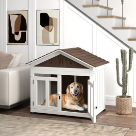 Dog Crate, Dog Cage (Color: as picture)