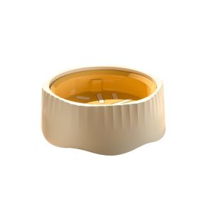 Dual-purpose Slow-feeder Bowl (Option: White)