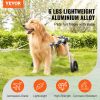 VEVOR 2 Wheels Dog Wheelchair for Back Legs, Pet Wheelchair Lightweight & Adjustable Assisting in Healing, Dog Cart/Wheelchair for Injured, Disabled