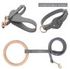 Pet Life “Ever-Craft” Boutique Series Adjustable Designer Leather Dog Harness
