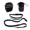 Comfortable Handle Hands-Free Reflective Dog Leash Set for Medium and Large Dogs