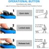 Retractable Dog Leash for Small & Medium Dogs – Anti-Slip Handle with One-Hand Brake & Lock