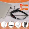 Light Up LED Dog Collar – Waterproof Rechargeable Glowing Safety Collar