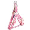 Touchdog 'Faded-Barker' Adjustable Dog Harness and Leash Set