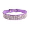 Crystal Glitter Rhinestone Dog Collar – Bling Pet Collar for Small & Medium Dogs
