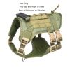 Universal Outdoor Dog Harness with Pet Leash and Snap Shackle Hitched Loop