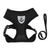 Reflective Pet Harness and Leash Set – Adjustable No-Pull Soft Mesh Vest for Dogs and Cats