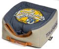 Touchdog Convertible and Reversible Vintage Printed Squared 2-in-1 Collapsible Dog House Bed