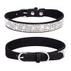 Shiny Artificial Rhinestone Pet Collar – Stylish Dog & Cat Collar