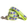 Touchdog 'Chain Printed' Tough Stitched Embroidered Dog Collar and Leash Set