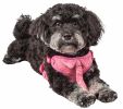 Pet Life “Chichi Shaggy” Reversible Breathable Dog Harness with Decorative Neck Tie