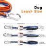 Adjustable Reflective Waterproof Dog Leash Set – No-Tangle PVC Collar, Harness & Leash for Outdoor Adventures