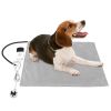 Waterproof Electric Pet Heating Pad | Chew-Resistant Heated Mat with 9 Heat Levels & 4 Timer Settings, Washable Cover