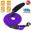 5FT Reflective Dog Leash with Foam Handle | Strong Nylon Training & Walking Lead for Small & Medium Dogs