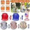 Reflective Breathable Mesh Dog Harness & Leash Set – Adjustable Walking Vest for Dogs & Cats