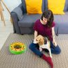 Dog Puzzle Feeder Bowl | Slow Feeding Interactive Treat Dispensing Toy for IQ Training & Mental Enrichment for Dogs & Cats