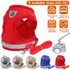 Reflective Breathable Mesh Dog Harness & Leash Set – Adjustable Walking Vest for Dogs & Cats