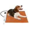 Waterproof Electric Pet Heating Pad | Chew-Resistant Heated Mat with 9 Heat Levels & 4 Timer Settings, Washable Cover