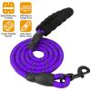 5FT Reflective Dog Leash with Foam Handle | Strong Nylon Training & Walking Lead for Small & Medium Dogs