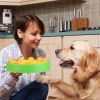 Dog Puzzle Feeder Bowl | Slow Feeding Interactive Treat Dispensing Toy for IQ Training & Mental Enrichment for Dogs & Cats