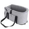 Portable Pet Car Seat with Storage Pocket | Booster Travel Seat for Small Dogs & Cats, Machine Washable