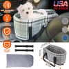 Portable Pet Car Seat with Storage Pocket | Booster Travel Seat for Small Dogs & Cats, Machine Washable