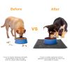 Non-Slip Dog & Cat Feeding Mat | Waterproof Pet Food & Water Bowl Placemat Tray for Clean Feeding Area