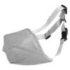 Soft Mesh Dog Muzzle | Adjustable Breathable Anti-Biting & Barking Pet Mouth Cover with Neck & Forehead Straps