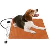 Waterproof Electric Pet Heating Pad | Chew-Resistant Heated Mat with 9 Heat Levels & 4 Timer Settings, Washable Cover