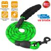5FT Reflective Dog Leash with Foam Handle | Strong Nylon Training & Walking Lead for Small & Medium Dogs