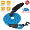5FT Reflective Dog Leash with Foam Handle | Strong Nylon Training & Walking Lead for Small & Medium Dogs