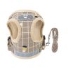 Reflective Breathable Mesh Dog Harness & Leash Set – Adjustable Walking Vest for Dogs & Cats