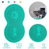 Non-Slip Dog & Cat Feeding Mat | Waterproof Pet Food & Water Bowl Placemat Tray for Clean Feeding Area