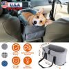 Portable Pet Car Seat with Storage Pocket | Booster Travel Seat for Small Dogs & Cats, Machine Washable