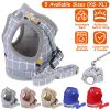 Reflective Breathable Mesh Dog Harness & Leash Set – Adjustable Walking Vest for Dogs & Cats