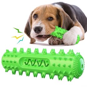 Pet Dental Delight: Interactive Dog Toothbrush And Teething Toy (Color: Green)