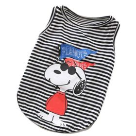 Cozy Canine Couture: Stylish Cotton Dog Clothing For Leisurely Pets (Style: Sunglasses Dog, size: S)