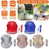 Reflective Breathable Mesh Dog Harness & Leash Set – Adjustable Walking Vest for Dogs & Cats