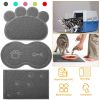 Non-Slip Dog & Cat Feeding Mat | Waterproof Pet Food & Water Bowl Placemat Tray for Clean Feeding Area