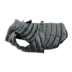 Alpine Extreme Weather Puffer Coat (Color: black, size: small)
