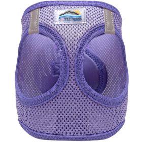American River Solid Ultra Choke Free Dog Harness (Color: Paisley Purple, size: small)