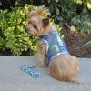 Cool Mesh Dog Harness with Matching Leash – Breathable Lightweight Vest for Small Dogs