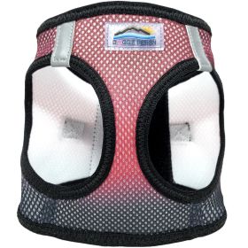American River Choke Free Dog Harness Ombre Collection (Color: Sunset Pink, size: 3X-Large)