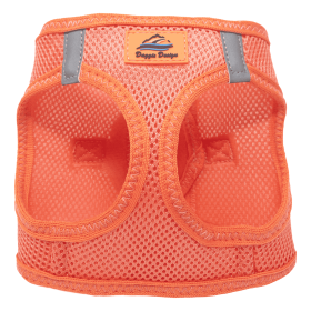American River Solid Ultra Choke Free Dog Harness (Color: Coral, size: 3XL)