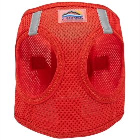 American River Solid Ultra Choke Free Dog Harness (Color: Red, size: 3X-Large)