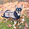 Sherpa-Lined Dog Harness Coat