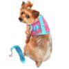Under the Sea Cool Mesh Dog Harness & Leash Set – Breathable Summer Vest for Small Dogs